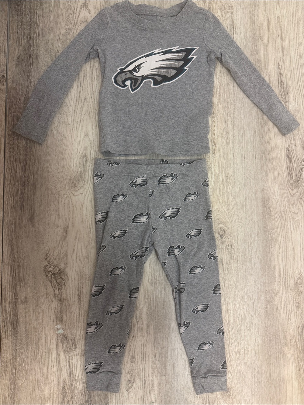 Kids Philadelphia Eagles  Long-Sleeve Pajama Set